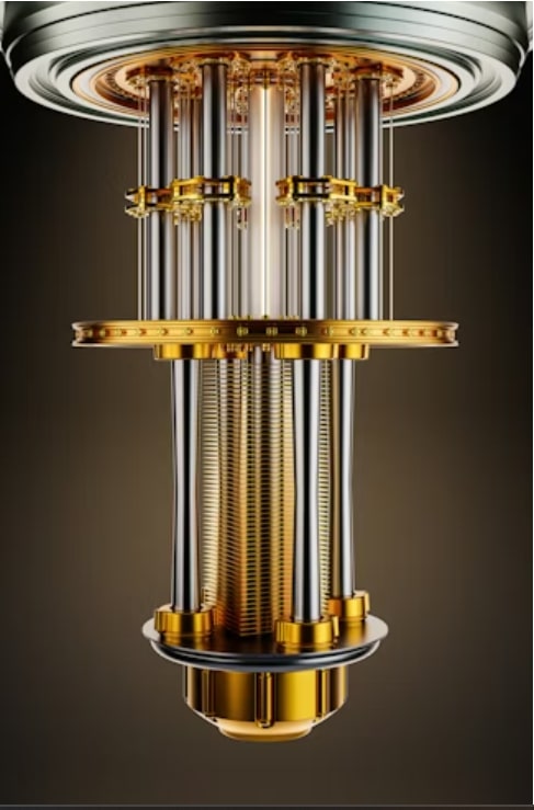 An image showing Quantum computing